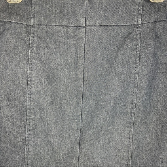 VINTAGE Y2K ERA RAMPAGE SKIRT BLUE MINI STRETCH COTTON BLEND - Picture 3 of 6